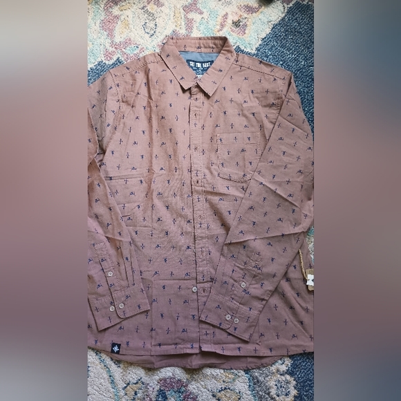 Men's Skier Oxford Shirt - Picture 1 of 4